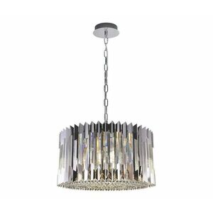 Csillár láncon RITZ 12xE14/40W/230V átm. 54 cm fényezett króm ML0396 kép