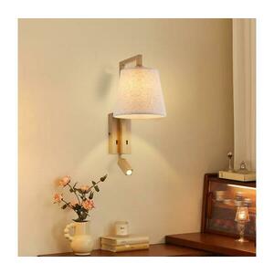 Brilagi - LED Fali lámpa RAYA 1xE14/40W/230V + LED/3W len/bézs BRI208 kép