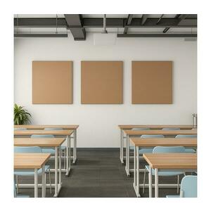 Pyrotek Akusztikus panel SILENCE 58x58 cm bézs 17075 kép