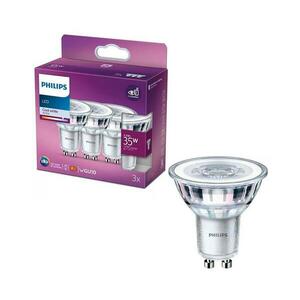 KÉSZLET 3x LED Izzó Philips PAR16 GU10/3, 5W/230V 4000K 8718699776251 kép
