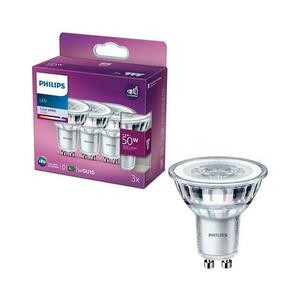 KÉSZLET 3x LED Izzó Philips PAR16 GU10/4, 6W/230V 4000K 8718699776312 kép