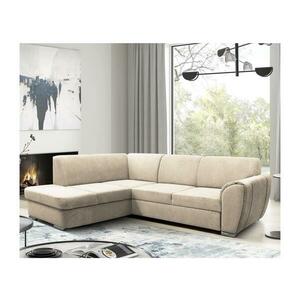 Filex SERPA balos L alakú kihúzható sarokkanapé tárolóval, bézs DORIS LEFT kép