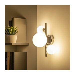 Brilagi - LED fali lámpa MILLA 3xG9/3W/230V fekete króm/fehér 4010-3CW kép