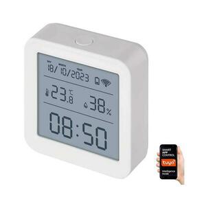 Smart digitális hőmérő GoSmart 3xAAA Tuya fehér EGS0101 kép