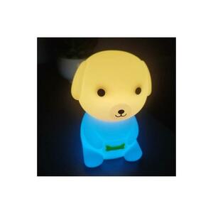LED RGB dimmelhető újratölthető gyermek éjszakai lámpa LED/2, 5W/5V 3000K 1200 mAh kutya PES NOC kép