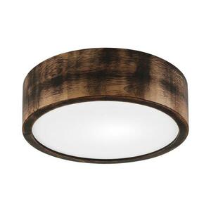 OAK SMOKY mennyezeti lámpa 1xE27/15W/230V, 27, 5 cm, tölgy/sötétbarna LD kép