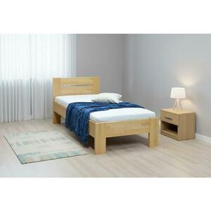 Fines Egyszemélyes tömörfa ágy AMBER 90x200 cm bükk 8590828129349 kép