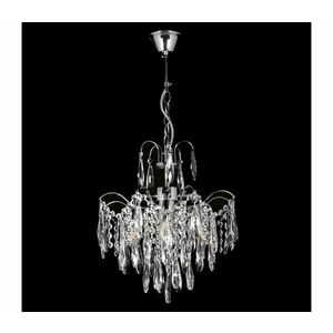 Kristály csillár láncon 4xE27/60W/230V W kép