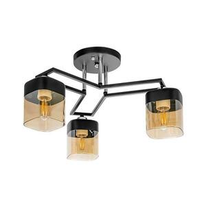Pendant csillár 3xE27/60W/230V M225B/3 CR+BK+BR kép