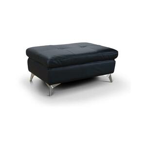 Cotta Bőr puff SALERNO II 66x100 cm fekete C096800 PEARCY II HOCKER kép