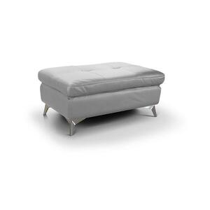 Cotta Bőr puff SALERNO II 66x100 cm szürke C096800 PEARCY II HOCKER kép