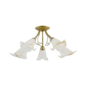 Felületre szerelhető csillár MARCELLO 5xE14/10W/230V arany 10844 kép