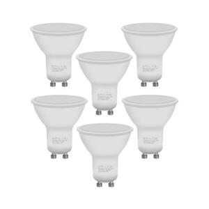 KÉSZLET 6x LED Izzó ECOLINE GU10/6W/230V 4000K kép