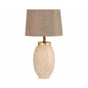 Asztali lámpa 1xE27/40W/230V bézs/arany 687HMY2142 kép