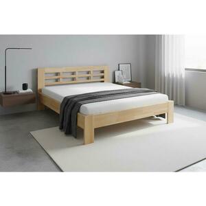 Fines Franciaágy tömör fából ANGELA 180x200 cm bükk 8590828141143 kép