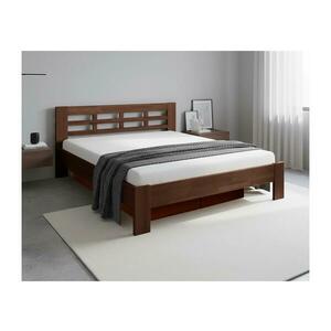 Fines Двойно легло от масивно дърво с вместимост ANGELA 180x200 см тъмен орех 8590828141532 kép