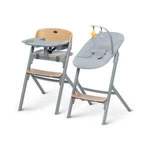 KINDERKRAFT SELECT 3v1 LIVY Premium tölgy etetőszék + CALMEE pihenőszék KHLICA00WOD0000 kép