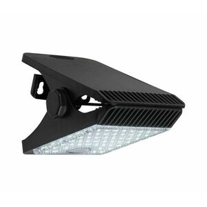 LED napelemes lámpa CLIPS LED/4W/1200 mAh 3, 7V IP44 fekete, érzékelős EKO1708 kép