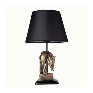 Asztali lámpa 1xE27/40W/230V fekete/arany 687HMY1513 kép