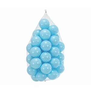 Játékműanyag golyók 50 db, 7 cm átmérő, kék 306WLG1107 kép