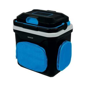 Sencor hordozható autóhűtő 24 l 60W 12V/230V fekete/kék 61000133 kép