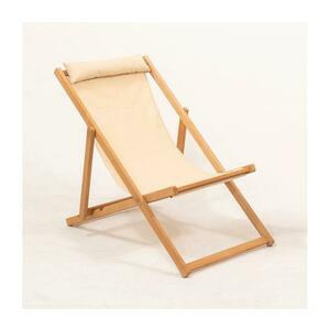 Kerti napozóágy bézs/szilfa 644MYD1173 kép