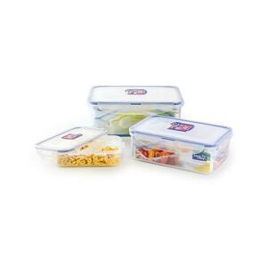 UTC SZETT 3x LOCK élelmiszertároló doboz kék/átlátszó HPL825S kép