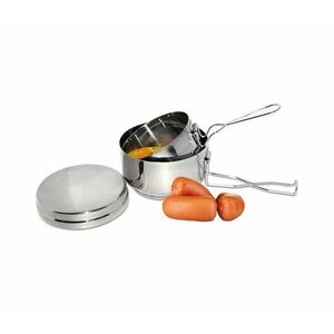 UTC 2 részes rozsdamentes kemping edény szett 270126 kép