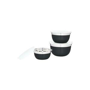 UTC SZETT 3x fekete/fém tál fedővel 275096 kép