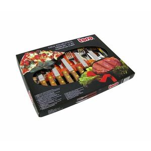 UTC 12 részes steak evőeszköz készlet, rozsdamentes acél/fa markolat 260894 kép