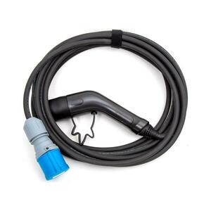 Töltőkábel elektromos lakóautókhoz, típus 2, 7 m, 3, 6 kW, 16 A EV_T2CEE7M kép