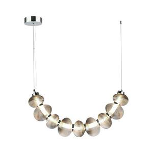 LED csillár kábelen BOLLA LED/36W/230V fényes króm/füstszürke ML1429 kép