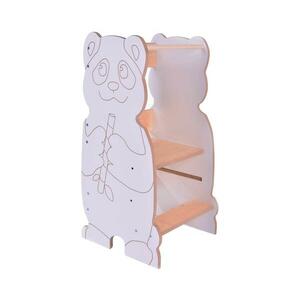AVETO CZ Tanulótorony PANDA fehér/juhar 8590828049449 kép