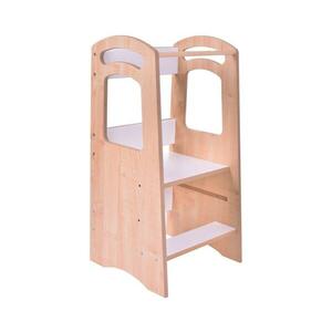 AVETO CZ THOMAS tanulótorony fehér/juhar 8590828049517 kép