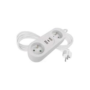 Hosszabbító kábel 2Z + 2x USB kép