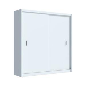 EMS SAPHIRA tolóajtós gardrób 203x215 cm, fehér MULTI 203 Biały kép