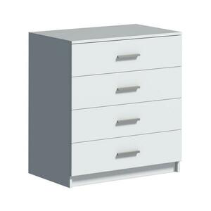 EMS TIMON fehér komód Komoda 4S Biały kép