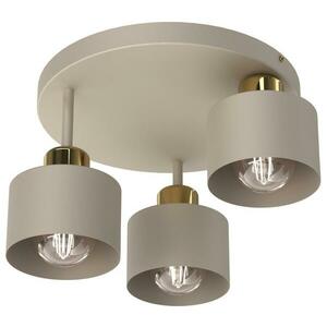 Mennyezeti lámpa PARKLA 3xE27/15W/230V bézs/arany 9803A kép