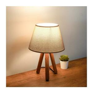 Asztali lámpa AYD 1xE27/40W/230V barna/bézs 780SGN2566 kép