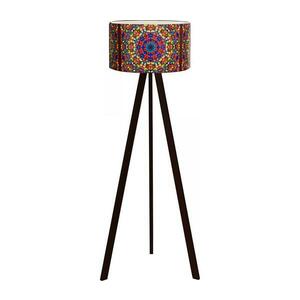 Állólámpa AYD 1xE27/40W/230V barna/színes 780SGN4439 kép