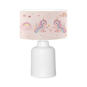 Gyereklámpa CANDY 1xE27/40W/230V rózsaszín/fehér 780SGN4683 kép