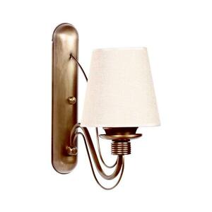 Fali lámpa CLASSIC 1xE27/40W/230V bronz/bézs 846STL2721 kép