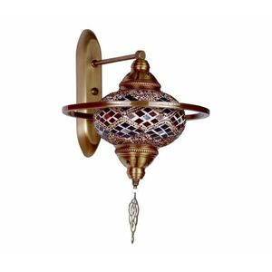 YENI fali lámpatest 1xE27/40W/230V bronzszínű 846STL2750 kép