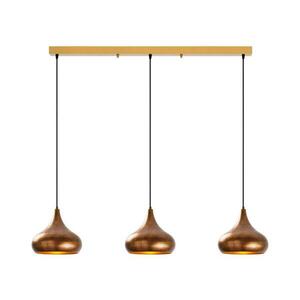 Elegáns MUBA kábelre függesztett csillár 3xE27/40W/230V, rézszínű 942FLG2532 kép