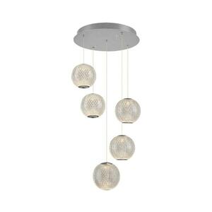 LED csillár sodronyon CREMONA 5xLED/5W/230V 3000K matt króm 414LRC1383 kép