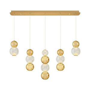 CREMONA LED csillár kábelen LED/27W/230V 3000K arany 414LRC1394 kép