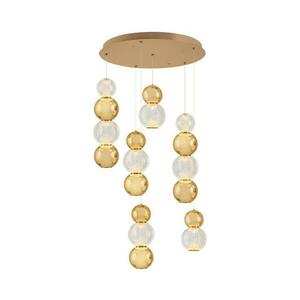 CREMONA kábeles LED csillár, 34W, 230V, 3000K, arany 414LRC1396 kép