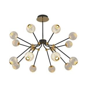 GELA LED rúdos csillár 16xLED/5W/230V 3000K fekete/arany 414LRC1416 kép