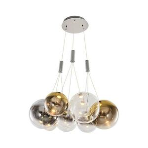 LED csillár drótkábelen ENNA 9xG9/5W/230V 3000K füstszínű/arany 414LRC1473 kép