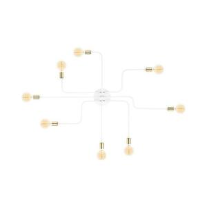 Felületre szerelhető csillár TRUVA 8xE27/40W/230V fehér/arany 525NOR1322 kép